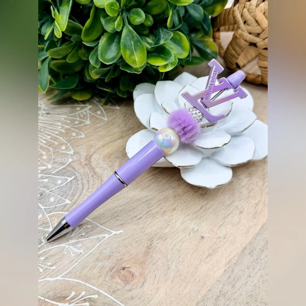 Designer Inspired Handmade Beaded Pen